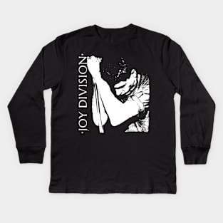 Ian Curtis get down Kids Long Sleeve T-Shirt